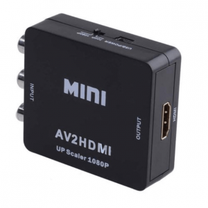 RCA AV Composite to HDMI HD Mini Converter Adapter