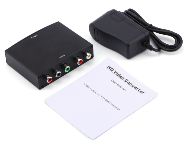 Component AV to HDMI HD Converter Adapter - Image 2