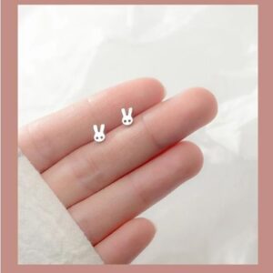 Genuine 925 Sterling Silver Little Stud Earrings