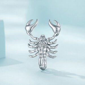 Vintage 925 Sterling Silver Desert Scorpion Charm Pendant