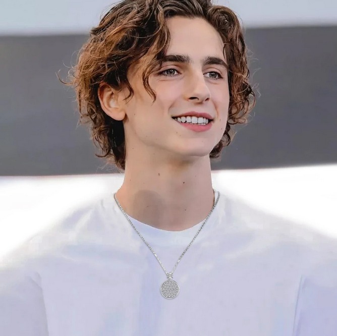 Sparkling 925 Sterling Silver Elegant Flower of Life Pendant Necklace - Image 2