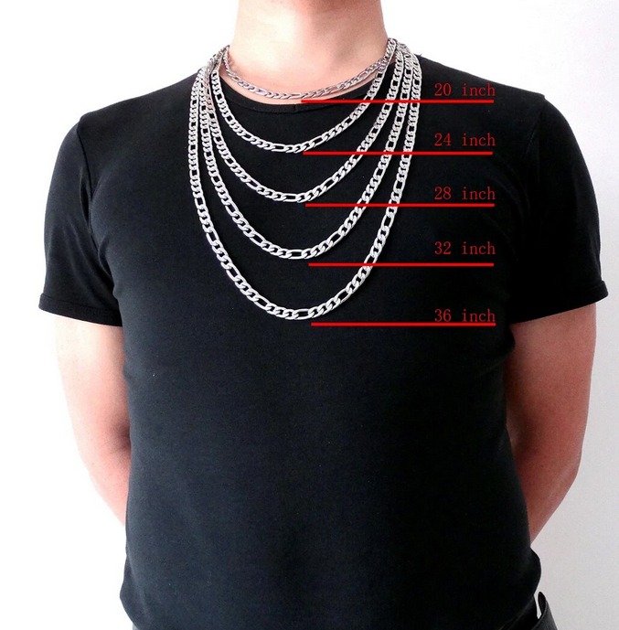 Men’s High Quality 316L Stainless Steel 12MM Figaro/Cuban Link Chain - Image 3